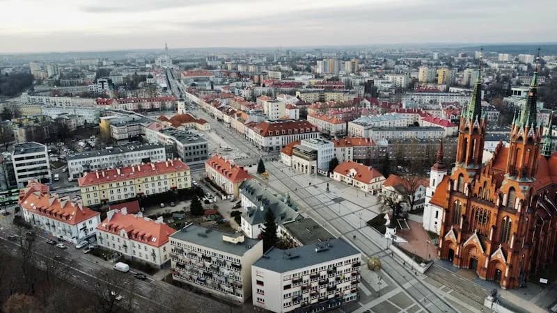 Bialystok cityscape