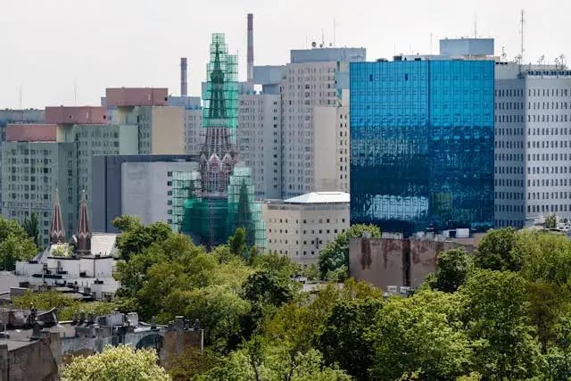 Lodz cityscape
