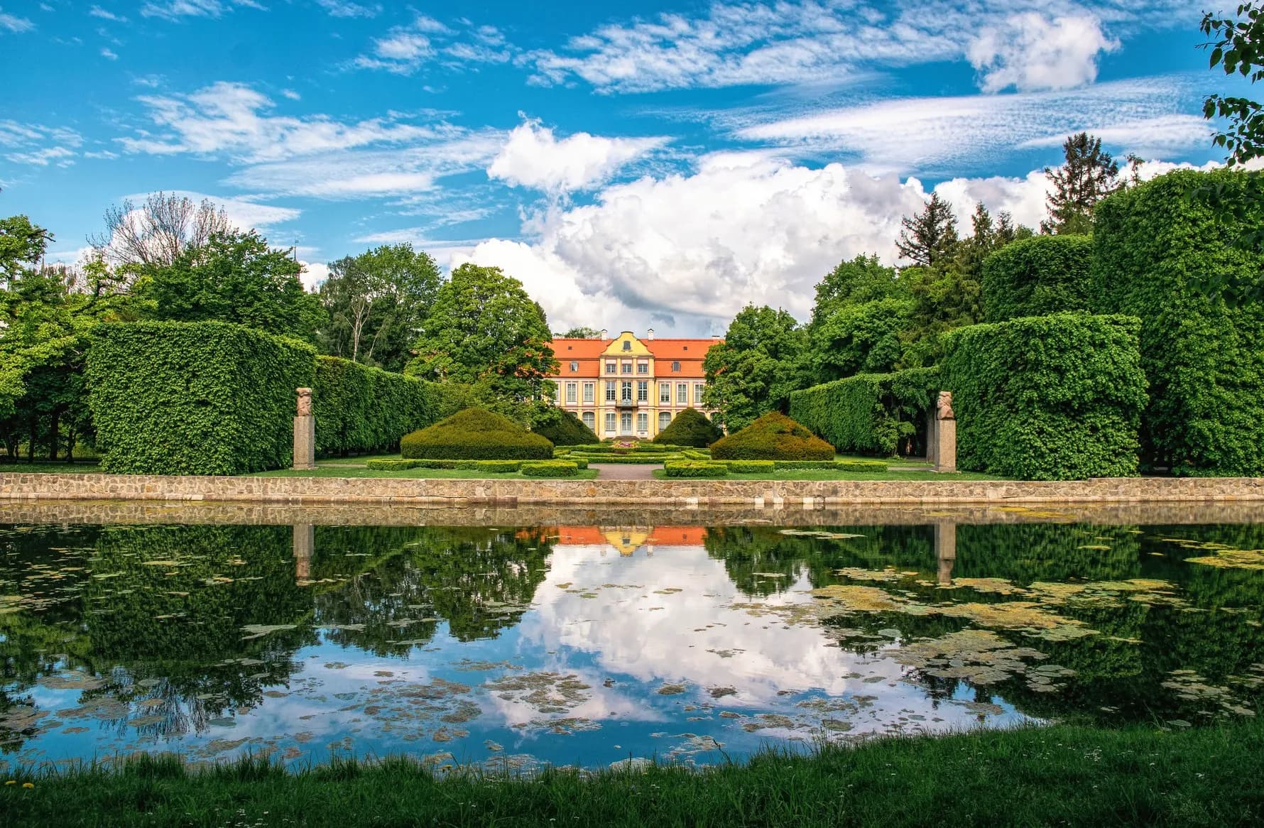 Oliwa Park and Cathedral in Gdansk